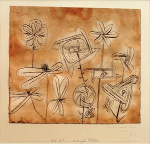 Flores en movimiento de Paul Klee